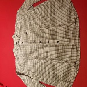 Mens Large button up long sleeve shirt by Nautica.